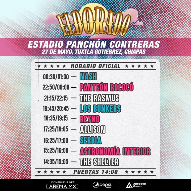 El día 0 de los conciertos en Chiapas: The Rasmus en Tuxtla Gutiérrez 2023